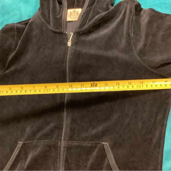 Juicy Couture Velour Pants 34 x 34 Zip Up Hoodie Tracksuit - Picture 6 of 14